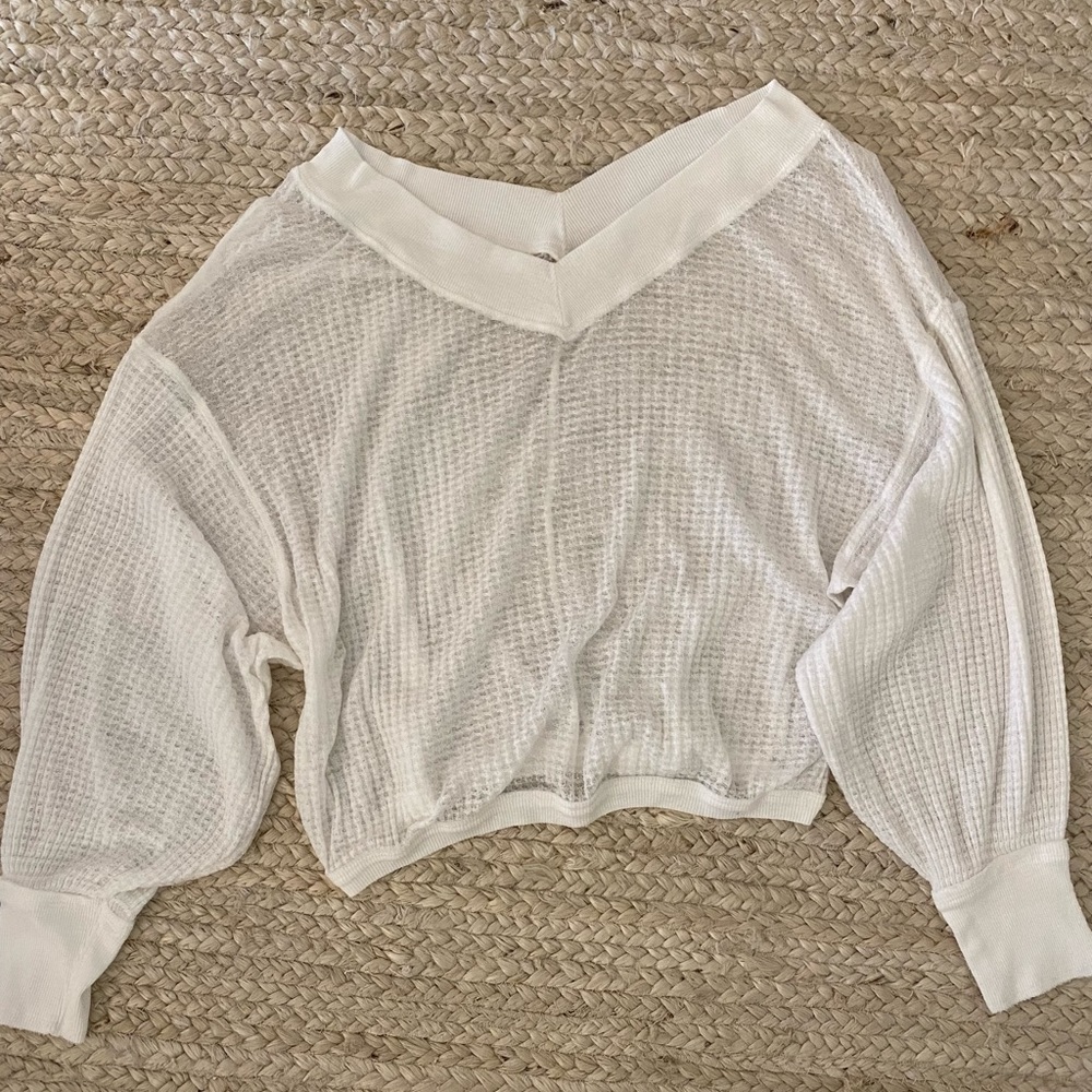 Free people white off the shoulder top